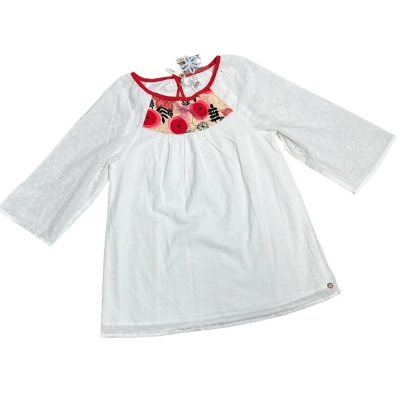 435 Matilda Jane white tunic top - Picture 2 of 7